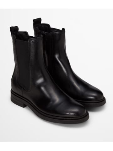 Marc O'Polo Shoes Skórzane sztyblety "Paula" w kolorze czarnym