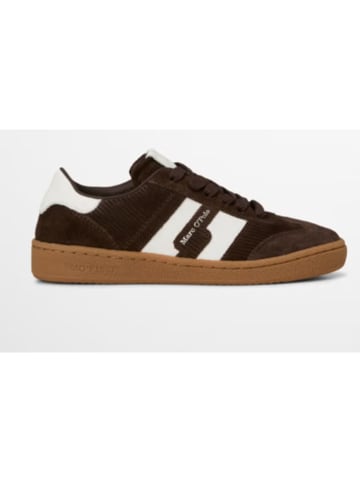 Marc O'Polo Shoes Leder-Sneakers "Court" in Dunkelbraun