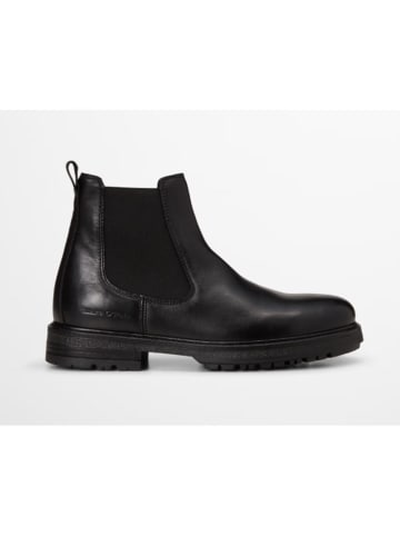 Marc O'Polo Shoes Leren chelseaboots "Rony" zwart
