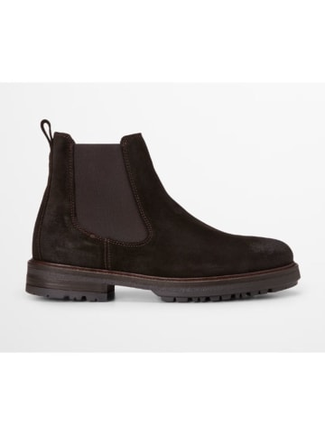 Marc O'Polo Shoes Leder-Chelsea-Boots "Rony" in Dunkelbraun