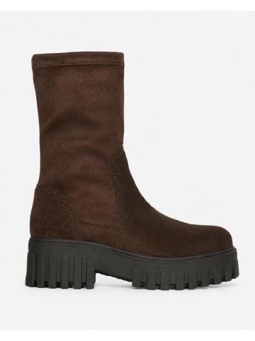 Marc O'Polo Shoes Leren laarzen "Vala" donkerbruin