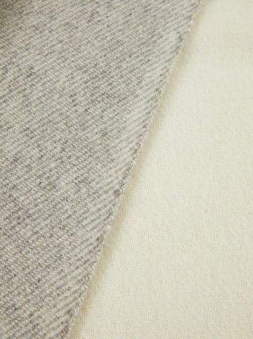Lanerossi Wolldecke ''Kasia'' in Grau/ Creme - (L)240 x (B)140 cm