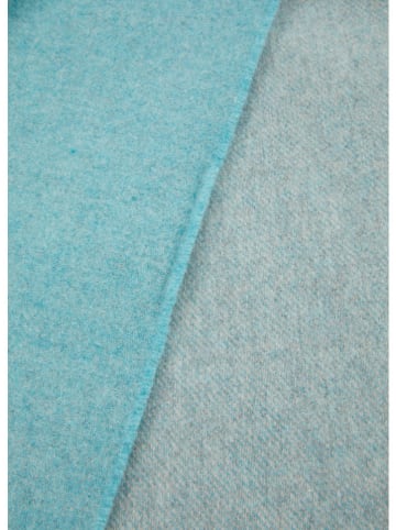 Lanerossi Wollen deken ''Cupido'' turquoise - (L)180 x (B)130 cm
