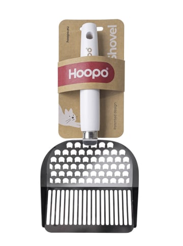 Hoopo Kattenbakschep grijs/zilverkleurig