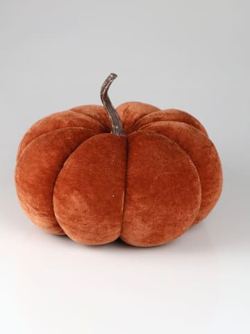 AM Design Dekofigur "Kürbis" in Braunrot - (H)17 cm