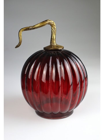 AM Design Figurka dekoracyjna "Pumpkin" w kolorze czerwonym - wys. 20 cm