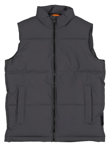 JACK & JONES Junior Steppweste "Surface" in Anthrazit