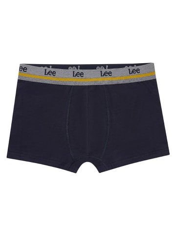 LEE Underwear Bokserki (3 pary) "Irving" w kolorze czarnym, szarym i błękitnym