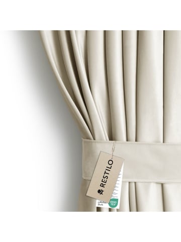 Restilo Lusgordijn "Velvet" beige