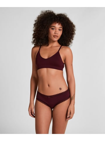 Hunkemöller 3er-Set: Slip "Georgia" in Bordeaux