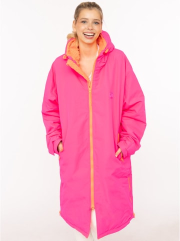 Zwillingsherz Windmantel in Pink