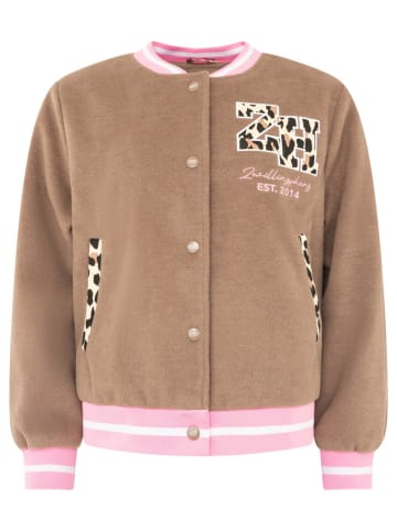 Zwillingsherz Blouson in Hellbraun