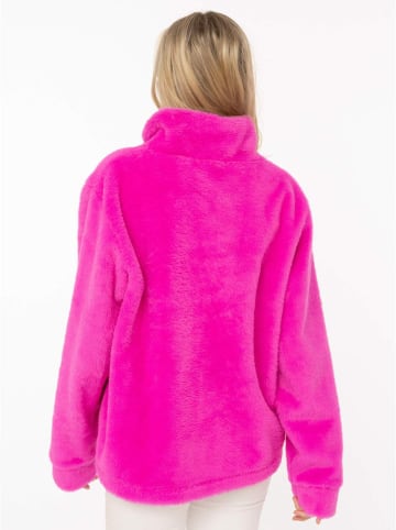 Zwillingsherz Fleece trui roze