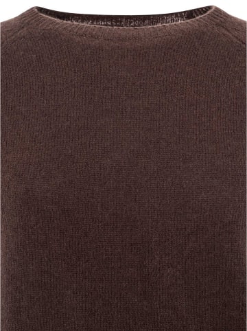 Zwillingsherz Pullover "Blogger" in Braun