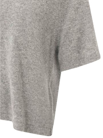 Zwillingsherz Strickshirt "Boxy" in Grau