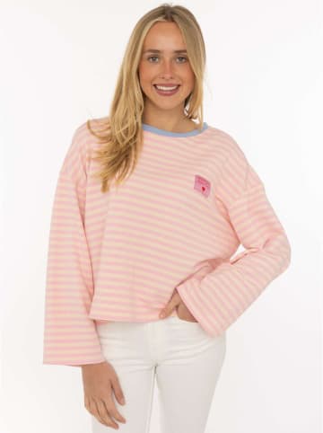 Zwillingsherz Longsleeve "Perfectly Imperfect" in Rosa