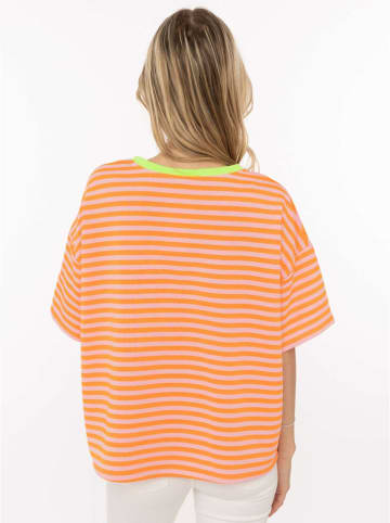 Zwillingsherz Shirt oranje