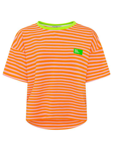 Zwillingsherz Shirt in Orange