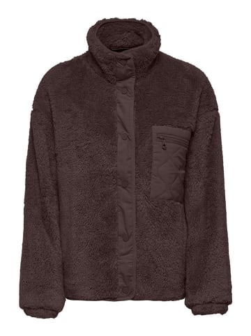 Fleece vest bruin
