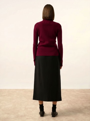 Just Cashmere Kasjmieren trui "Kristjan" bordeaux