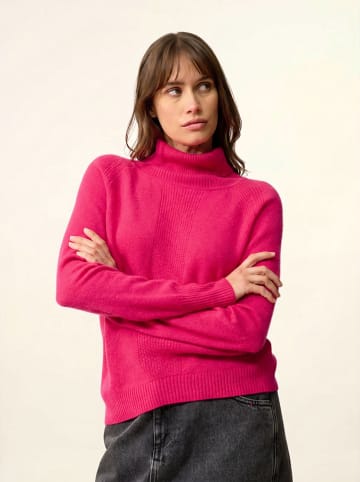 Just Cashmere Kaszmirowy golf w kolorze różowym