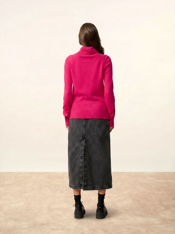 Just Cashmere Kasjmieren coltrui roze