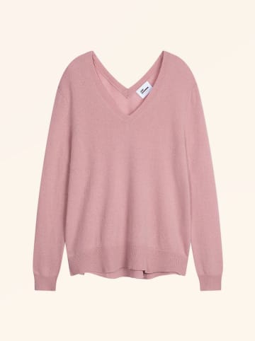 Kaszmirowy sweter "Opal" w kolorze jasnoróżowym