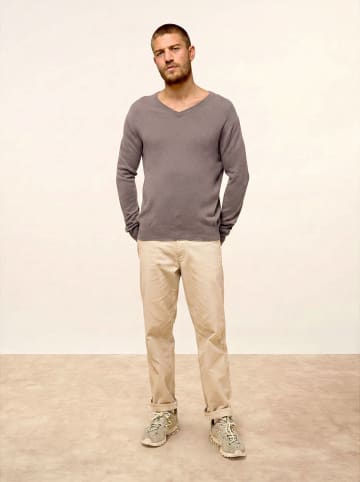 Kaszmirowy sweter "Walt" w kolorze szarym