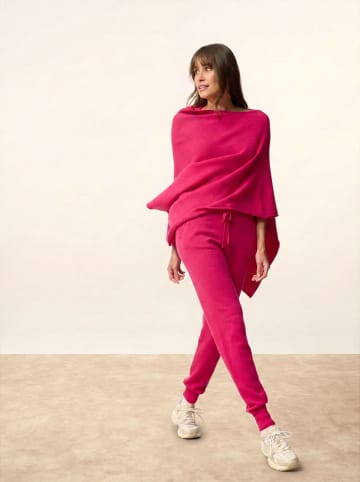 Just Cashmere Kasjmieren broek "Wendy" roze