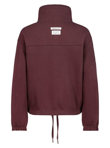 Sublevel Sweatjacke in Bordeaux