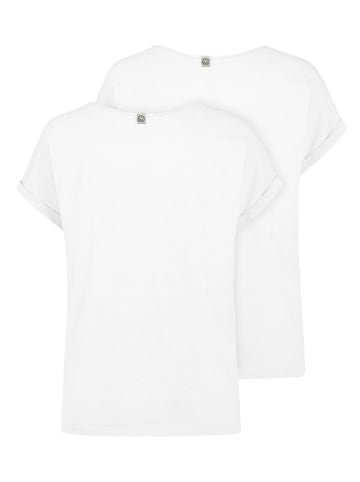 Sublevel 2-delige set: shirts wit