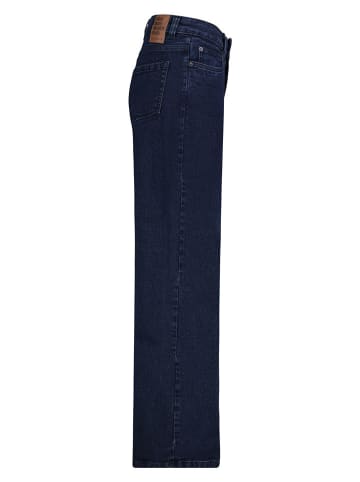 Sublevel Spijkerbroek - wide leg - donkerblauw