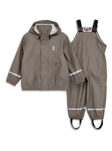 LEGO 2tlg. Regenoutfit in Hellbraun
