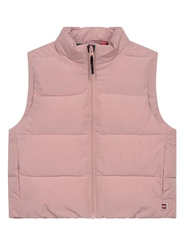 LEGO Doorgestikte bodywarmer "Lwsaku 205" lichtroze