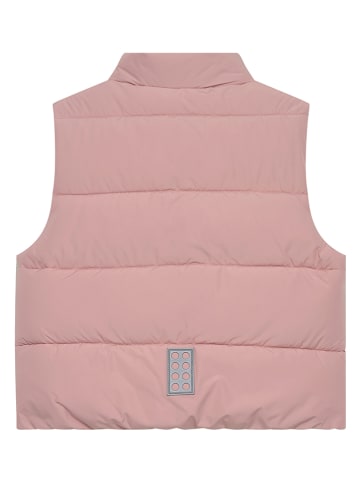 LEGO Doorgestikte bodywarmer "Lwsaku 205" lichtroze