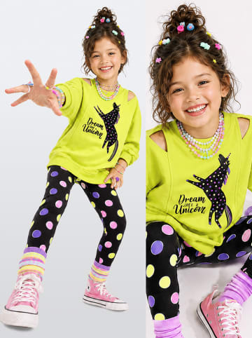 Denokids 2tlg. Outfit in Gelb/ Schwarz