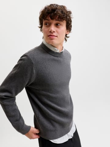 Jack & Jones Sweter w kolorze antracytowym