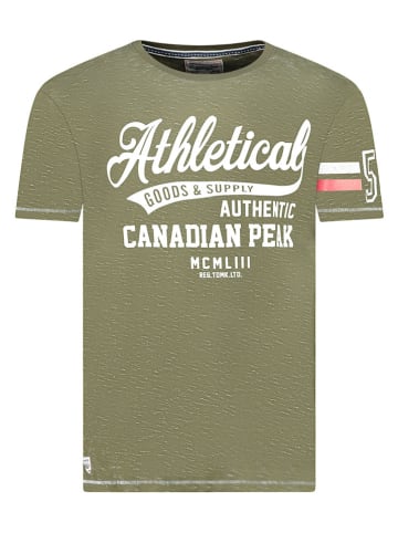 Canadian Peak Koszulka "Jortlabeak" w kolorze khaki