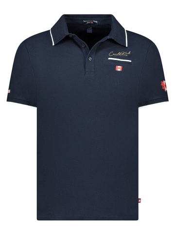 Canadian Peak Koszulka polo "Kareak" w kolorze granatowym