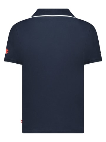 Canadian Peak Koszulka polo "Kareak" w kolorze granatowym