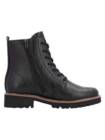 remonte Leder-Stiefel in Schwarz