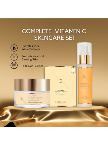 ErthSkin 7-delige gezichtsverzorgingset ''Vitamin C + Collagen & Vitamin C''