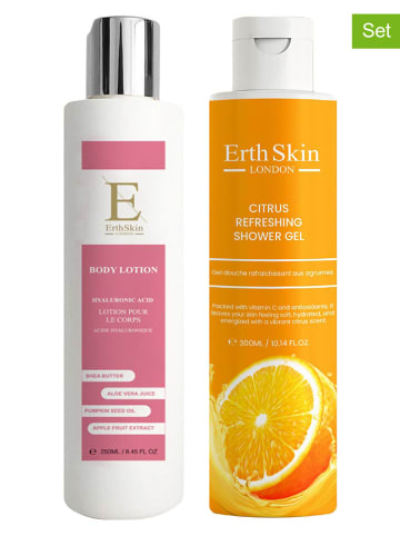 ErthSkin 2tlg. Körperpflege-Set ''Citrus & Hyaluronic Acid + Collagen''