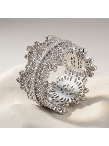Eclat d'Argent Silber-Ring mit Edelsteinen