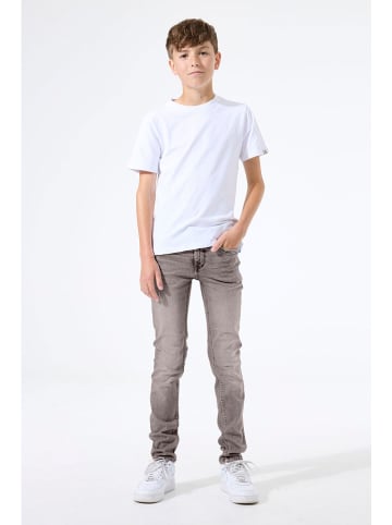 Garcia Spijkerbroek "Tavio" - comfort fit - lichtgrijs