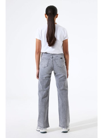 Garcia Spijkerbroek "Ilvy" - straight fit - lichtgrijs