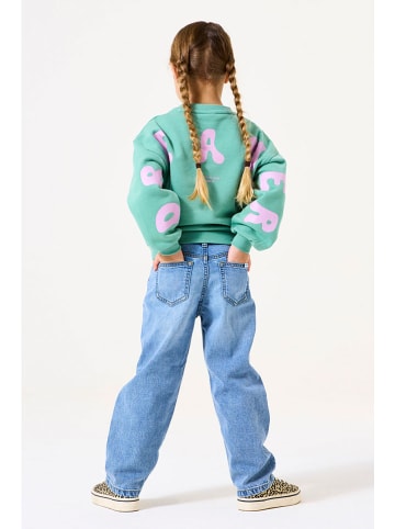 Garcia Sweatshirt turquoise/lichtroze