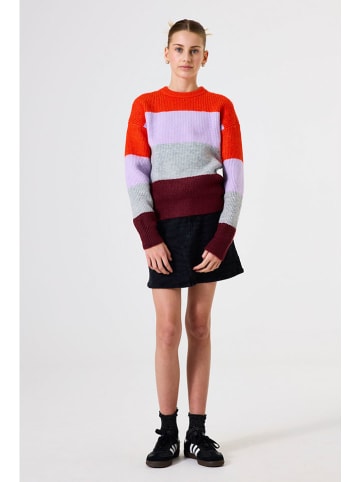 Garcia Trui rood/paars/grijs