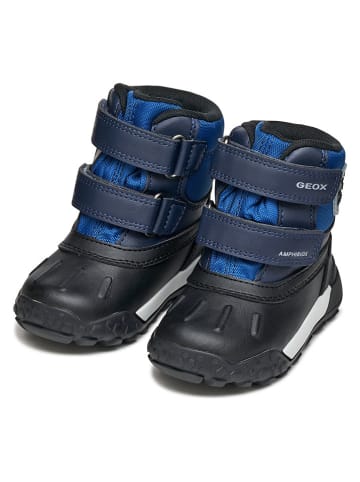 Geox Winterlaarzen "Trekkyup" blauw/zwart