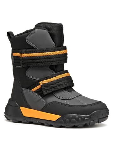 Geox Winterlaarzen "Trekkyup" zwart/grijs